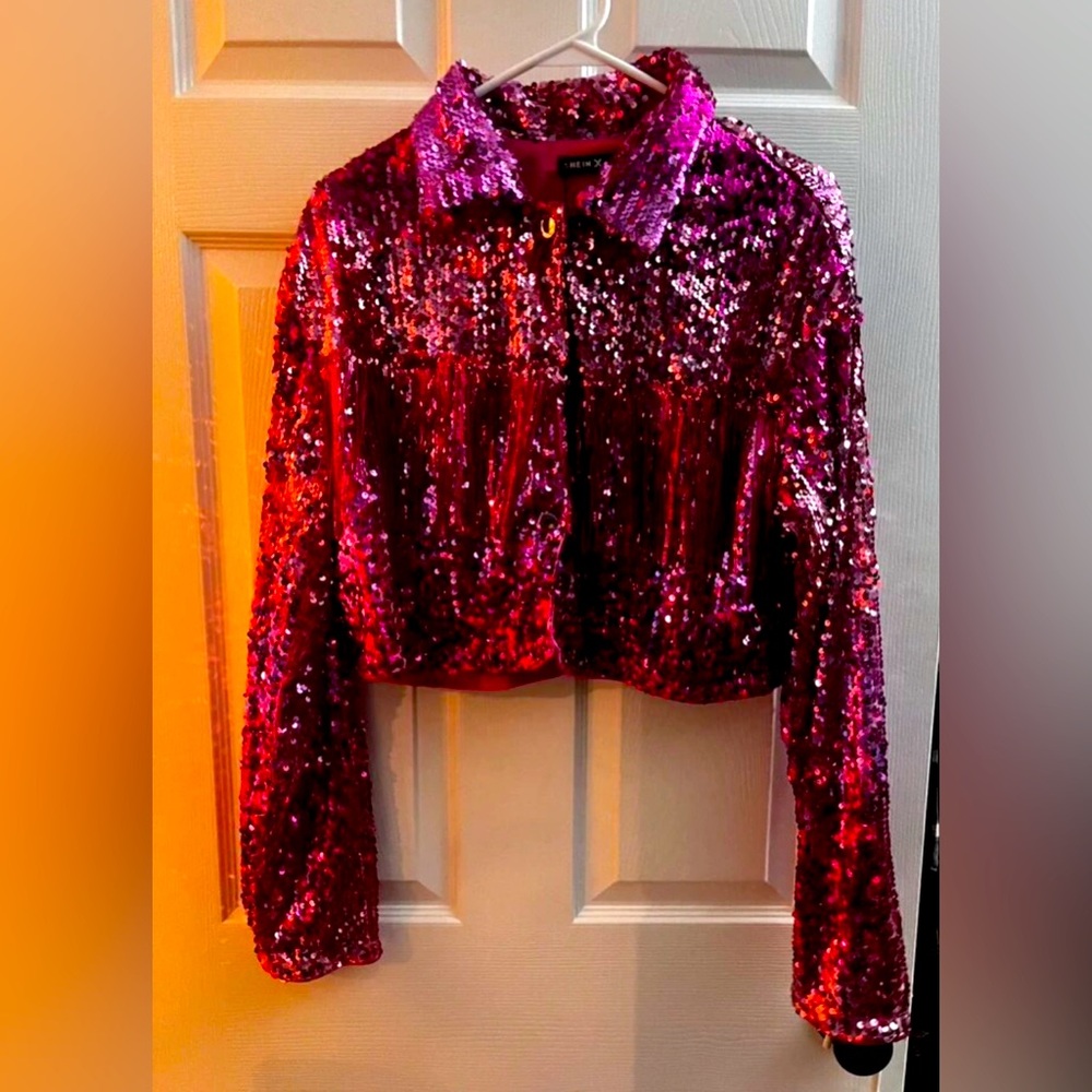 Sequin Jacket - image 1